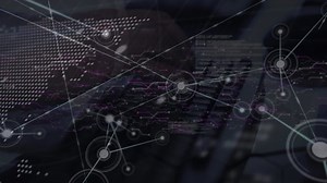 Animation Network Connections Data Processing Over Stock Footage Video (100% Royalty-free) 1092545649 | Shutterstock