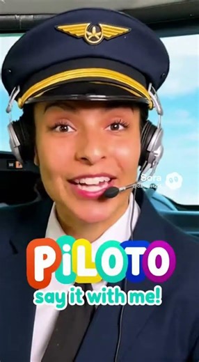 Learning Spanish Words:pilot! Fun & Easy Spanish for Kids!
