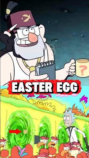 Rick & Morty References Gravity Falls #animation #gravityfalls #rickandmorty