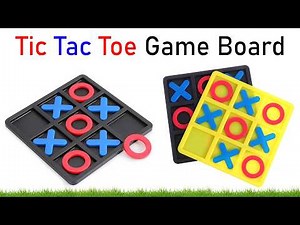 Tic Tac Toe Family Board Game 🎯 Upgraded X & O Toy | Fun Learning Gift for Kids