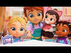 Smelly Potty Training! 🚽 NEW SEASON 4 💕 Baby Alive Official 🍼 Cartoons for Kids ✨ #babyalive