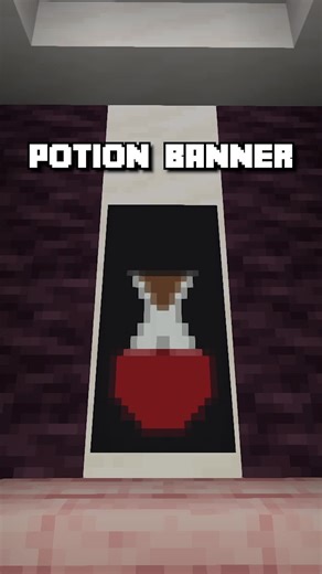 How to make a POTION banner in Minecraft ! #bannertutorial #minecraftbanners #banner #minecrafttutorial #design #minecrafthacks #minecraft #potion