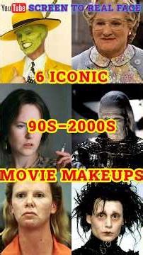 Screen To Real Face: 6 Iconic 90s–2000s Movie Makeup Transformations