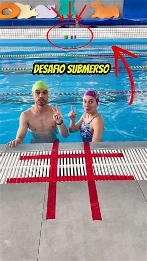 Quem será que ganhou? 🙈😂 #shorts #swimming #natação