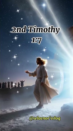 2nd Timothy 1:7 Bible Verse explanation #motivation #religion #bibleverse #affirmations