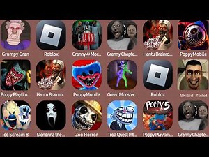 Poppy Playtime Chapter 5, Roblox, Minecraft,Sprunky Survival, Grumpy Gran, Granny 4 Mortuary Madness