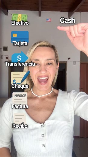 Cash, Card, Transfer, Invoice, Receipt. 💵 Aprende el vocabulario esencial de métodos de pago y finanzas en inglés. ¡Ideal para viajes y negocios! ¡Comenta DigiSpeak y te enseñamos más como esto! | digispeak.io