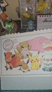 Pokemon Calender Desk 2026, Z-A Starter - Short Unboxing