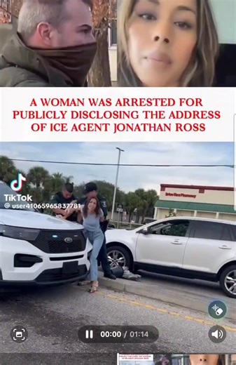 Sara Larson publicly disclosed the address of ICE agent Jonathan Ross; as a result, he has had to vacate his house and go into hiding. She is facing (5) years in federal prison. Under the law, publicly disclosing personal information of a federal official is a federal crime. Your thoughts? | Red State Citizen