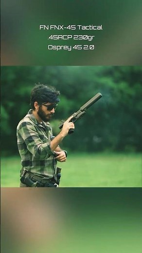 FN FNX 45 Tactical Suppressed