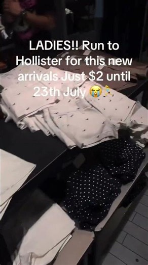 Get coupon in description❤️⬇️ #hollister #haul #shopping #backtoschool #ladiesfashion #shorts #usa