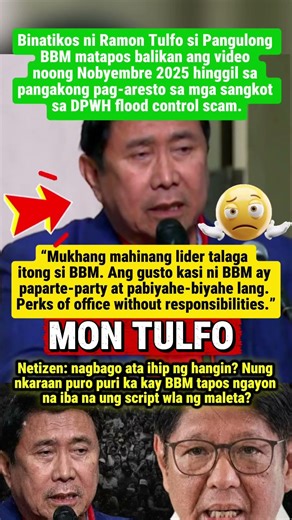 Tulfo, binatikos si BBM sa isyu ng flood control; netizens, may kani-kaniyang reaksyon