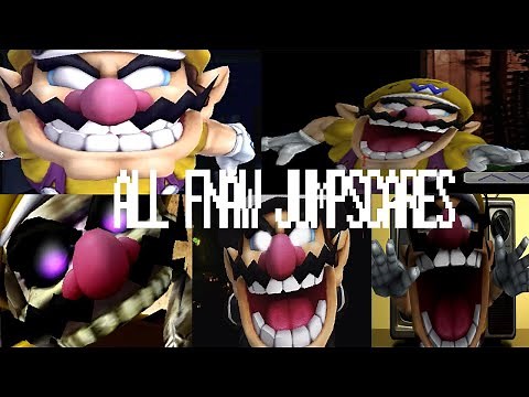 ALL FIVE NIGHTS AT WARIO'S JUMPSCARES (1, 2, 3, 4 AND ORIGINS)