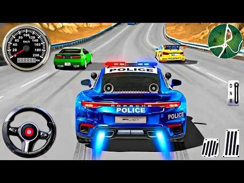 Police Car Chase Simulator 3D Game - Real Cop Cars Driving Simulator 2025 - Andriod GamePlay