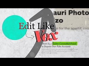 Vox Style Newspaper Animation - Davinci Resolve Tutorial