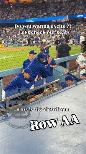 大谷似翔平/井手口佳暉(Yoshiki Ideguchi) on Instagram: ". If you wanna get this seat, let's contact us @bldclubhouse. #dodgers #postseason #mlb #ohtani #dugoutclub #dugout"