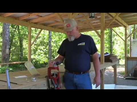 How to size a bullet using the Hankins sizing die.