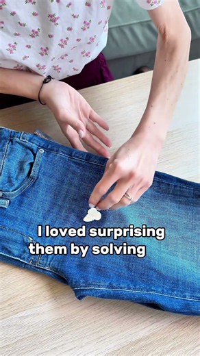 Remove Chewing Gum from Clothes with an Ice Cube 🧊