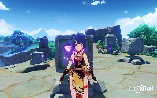 Genshin Impact: How to solve the rotating 9 cubes puzzle in Watatsumi Island