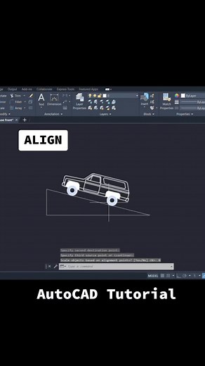 #Autocad #autocad2d #align #autocadtutorial #engineering
