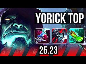 YORICK vs ILLAOI (TOP) | EUW Master | 25.23