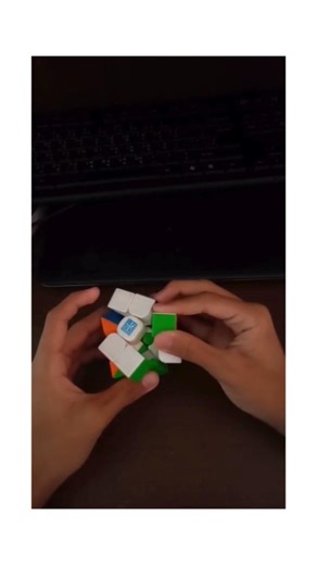 The closest I've ever been to solve the cube blindfolded #speedcubing #foryou #cubing