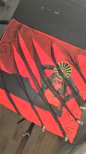 Please be respectful and actively listen to the message being shown. This indigenous awareness is not to center any one person, any one symbol...but to simply be...aware! I present 'The Unfinished Skirt' #himdagsewing #ribbonskirt #nativetiktok #MMIP @Himdag @💜🪶Tsalagi.Kiki🪶💜