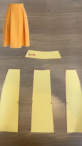 Basic Pleated Skirt Pattern Design Techniques: An A-to-Z #trendingreels #tips #sewing #design #viralvideos | PapaHany