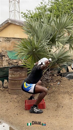 Simple Home Workouts Fitness Is Fun🇳🇬❤️🇿🇦 #chiloxtheexuberant #kingofsquats #trending #viral #glutes