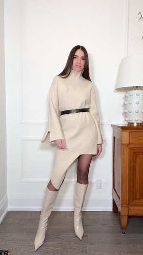 Erica Wark | Brown tights are trending 🤎 Here’s how to style them. #warkit #styleinspo #styleideas #browntights #styletips | Instagram