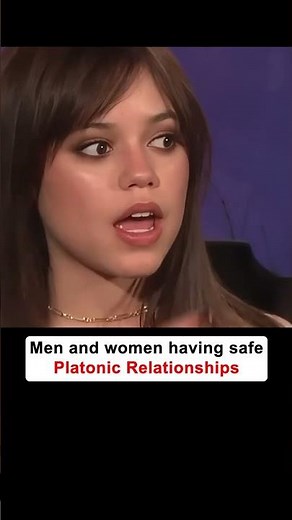 Learn English with Jenna Ortega | What Does “Platonic Relationship” Mean? #englishlearning