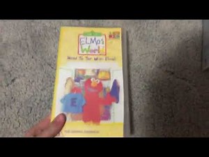 My Elmo’s World VHS Collection