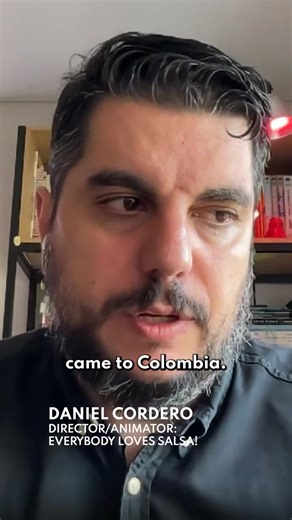 How do you build a color palette that dances? Director Daniel Cordero talks color, culture, and process behind EVERYBODY LOVES SALSA! from Colombian references to musical rhythm influencing visual tone. #animation #motion #motiondesign #colorpalette