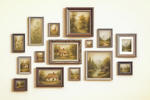 Cottagecore Gallery Wall | Vintage Picture Frames | Gallery Wall Frame Set | Assorted Frame Bundle | Vintage Picture Frames | Cottage Core - Etsy