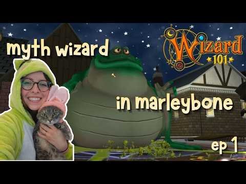 Wiz101 Playthrough - Losing my mind in Marleybone & Mt Olympus 🐸 New myth wizard! Live from Twitch