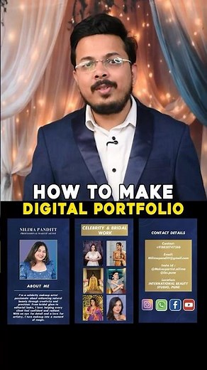 Create a Stunning Digital Portfolio in Minutes | Step-by-Step Guide for Beginners”