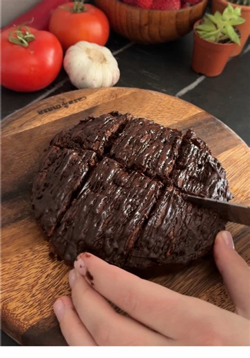 Easy Healthy Chocolate Prune Cake Recipe