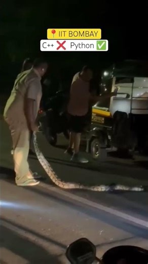 Python 🐍 in IIT BOMBAY near H12 🥶😱 #studyvlog #python #jee #pw #physicswallah #motivation