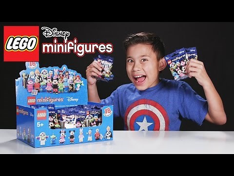 LEGO DISNEY MINIFIGURES!!! PART 3 - More Blind Bag UNBOXING!