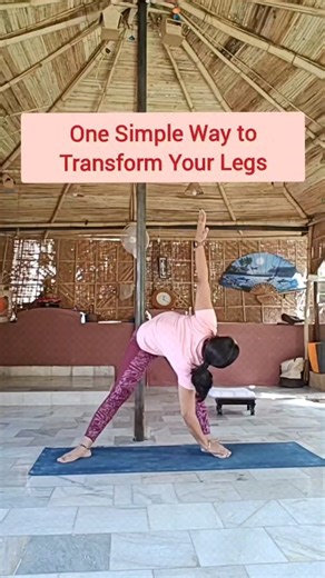 One simple way to transform your legs . . #yogadaily #yogapractice #beregular #fitalways #befit #fitnessmom #fitnessworkout | Aarogyam Yoga Studio