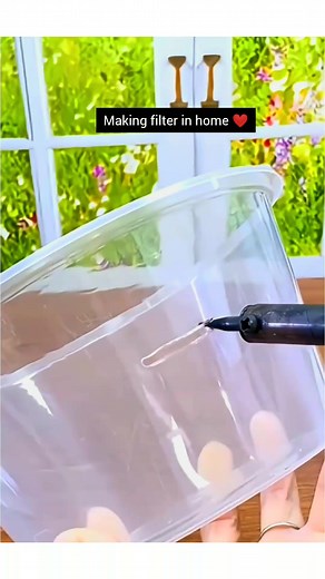 Best aquarium filter makin in home 🐠 #fblifestyle #aquarium #fishinglife #usa #plantedaquarium | mukul sharma