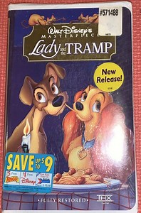 Walt Disney’s Masterpiece Lady and the Tramp VHS Video Tape SEALED - Etsy Australia