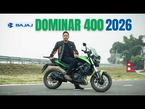 Bajaj Dominar 400 2026 Review Nepal | New Updates, Features & Price | Worth Buying?