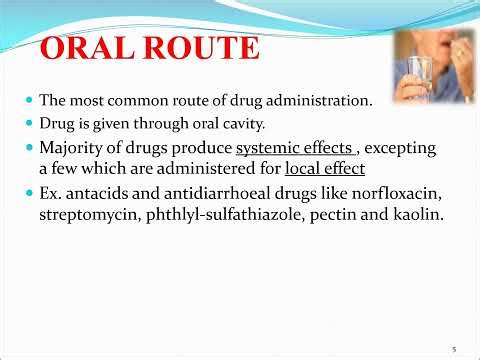 Drug Absorption - Route of Administration - Part 01