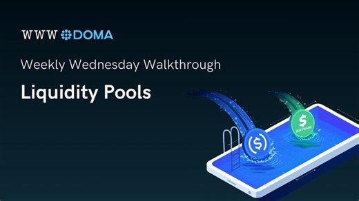 WWW #5: Liquidity Pools on Doma | Tutorial | D3