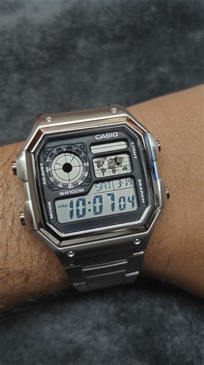 Casio AE-1200WH (Casio Royale) Stainless Steel Mod Showcase