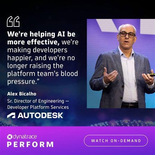 Building Software in the Age of AI with Autodesk | Dynatrace