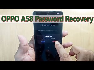 OPPO A58 Password Recovery | How to Unlock Your Phone Without Tools (Step-by-Step)