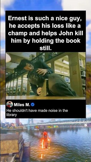 John Wick vs Ernest / Library Fight Scene | John Wick Chapter 3 - Parabellum 2019