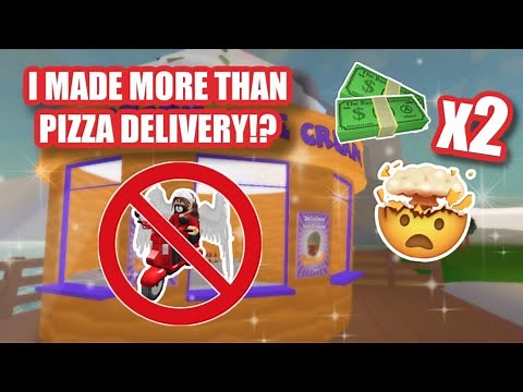 I MADE MORE THAN PIZZA DELIVERY? - Why I Do the ICE CREAM JOB in BLOXBURG ROBLOX | BLOXBURG TIPS
